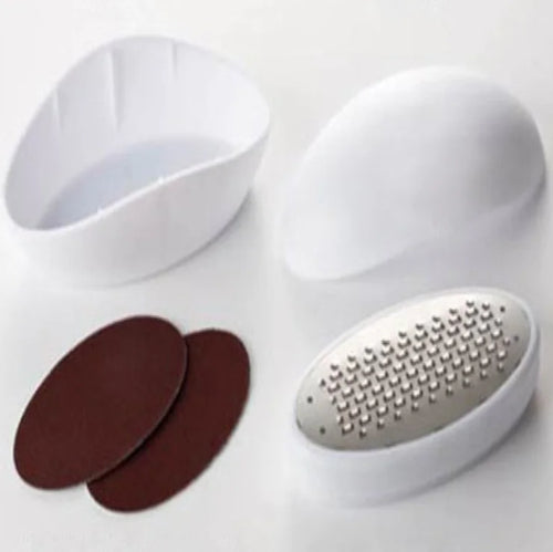 Foot Care Egg - Foot Scrubber and File Tool