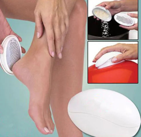 Foot Care Egg - Foot Scrubber and File Tool